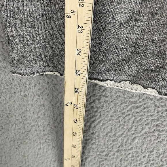 Life Is Good Sweater Womens Medium Hoodie Pullover Long Sleeve Beach Terry Gray - Picture 7 of 9